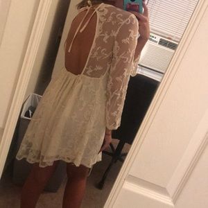 F21 White/Cream Dress